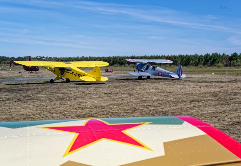 Starck et Stampe parqués à Andernos