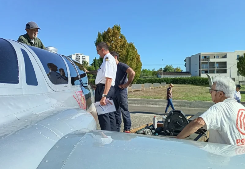 "Inspection" par le nouveau commandant de base, le colonel Laurent SAVIO